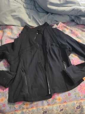 lululemon athletica Black Zip-Up Women's Hoodie Jacket